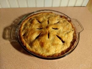 Wild Game Mincemeat Pie With Bear Lard Crust